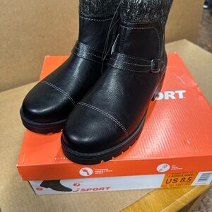 Women's Black Winter Boots